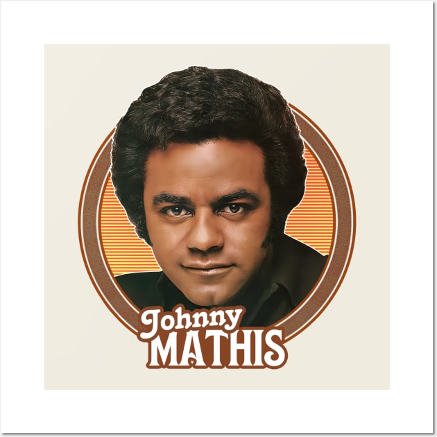 Johnny Mathis -- 70s Retro Fan Art Wall Art by DankFutura